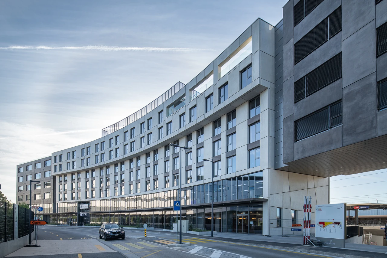 ATRIUM PARK - Meyrin - réalisation en béton préfabriqué
