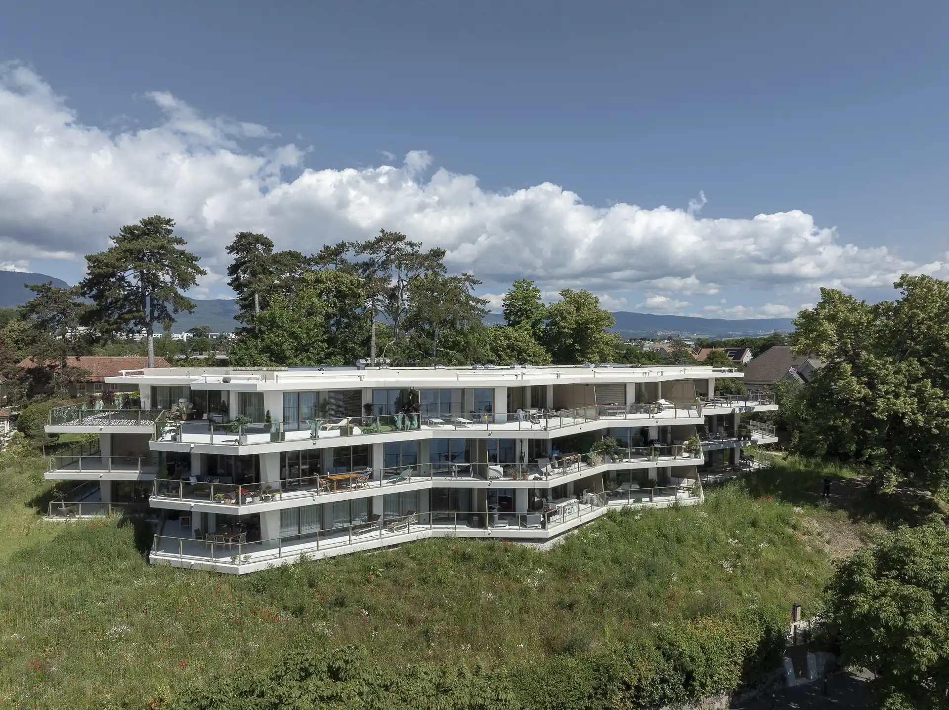 DOMAINE DU LAC - Nyon - réalisation en béton préfabriqué