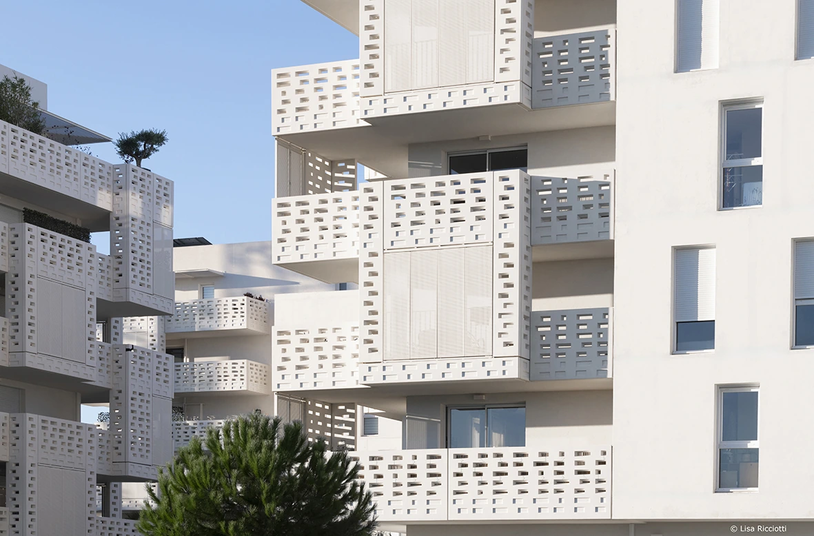 L’INTEMPORELLE - Montpellier - réalisation en béton préfabriqué