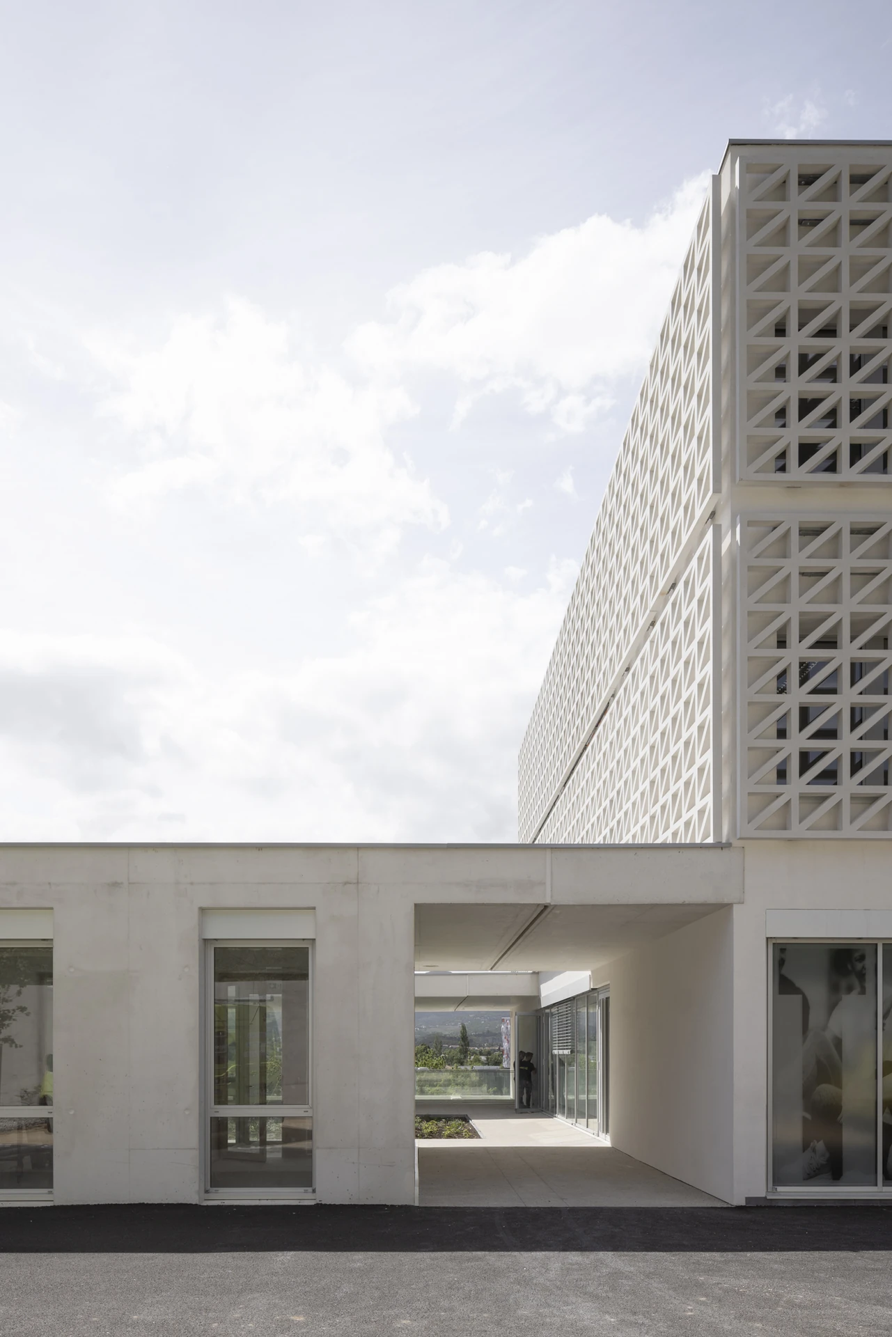 MSA - Privas - réalisation en béton préfabriqué