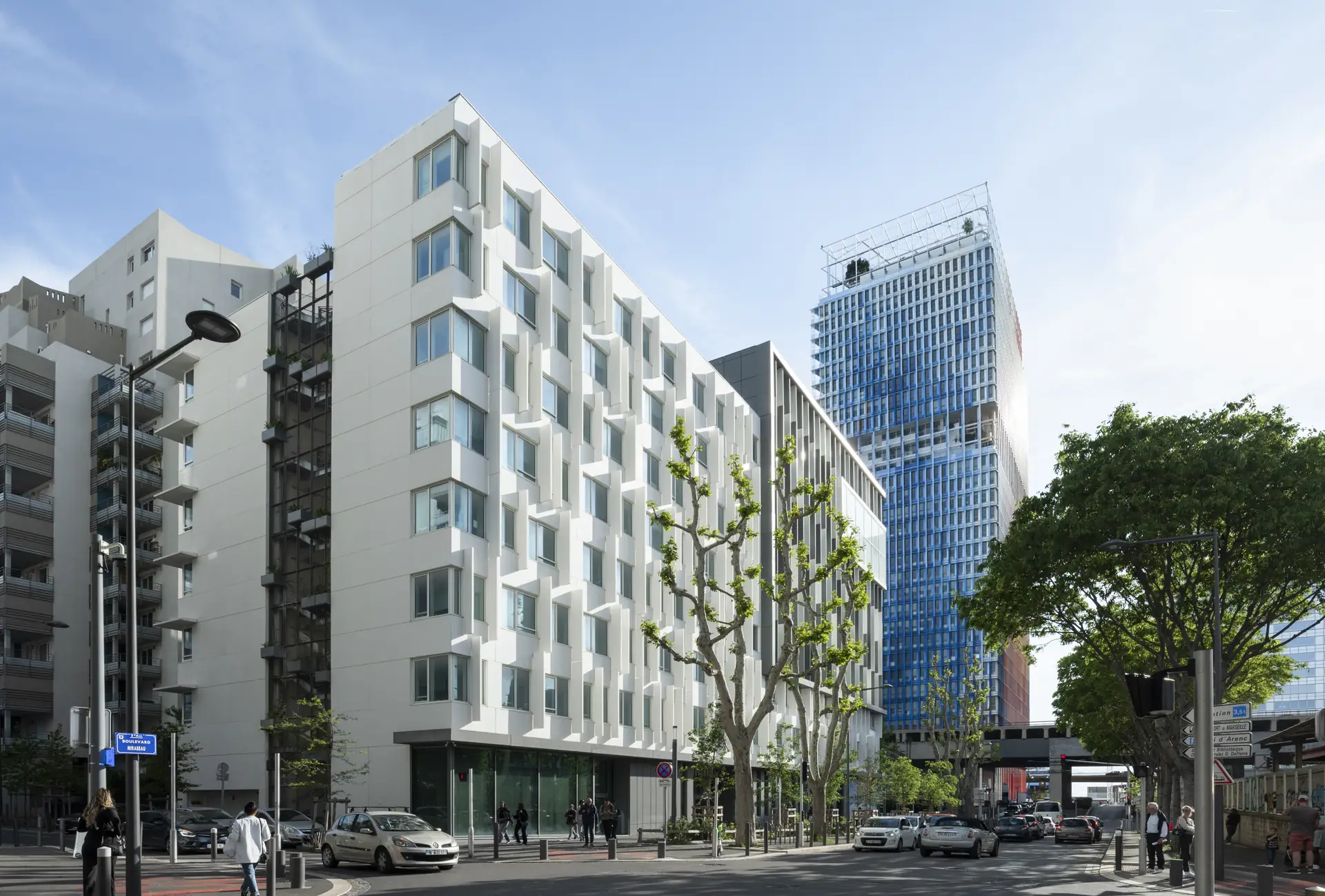 PIXELIA - Marseille - réalisation en béton préfabriqué
