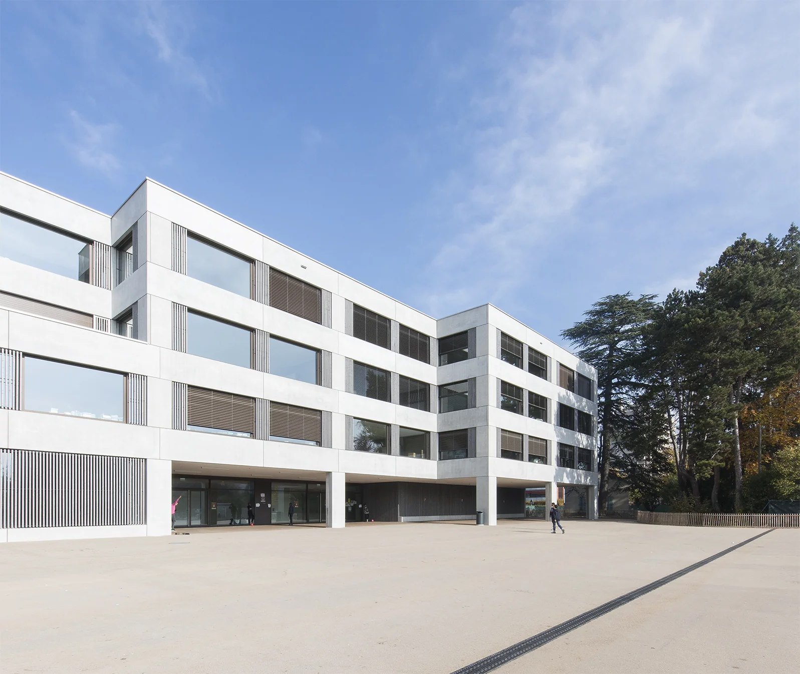 PLATEAU DE LANCY - Petit Lancy - réalisation en béton préfabriqué