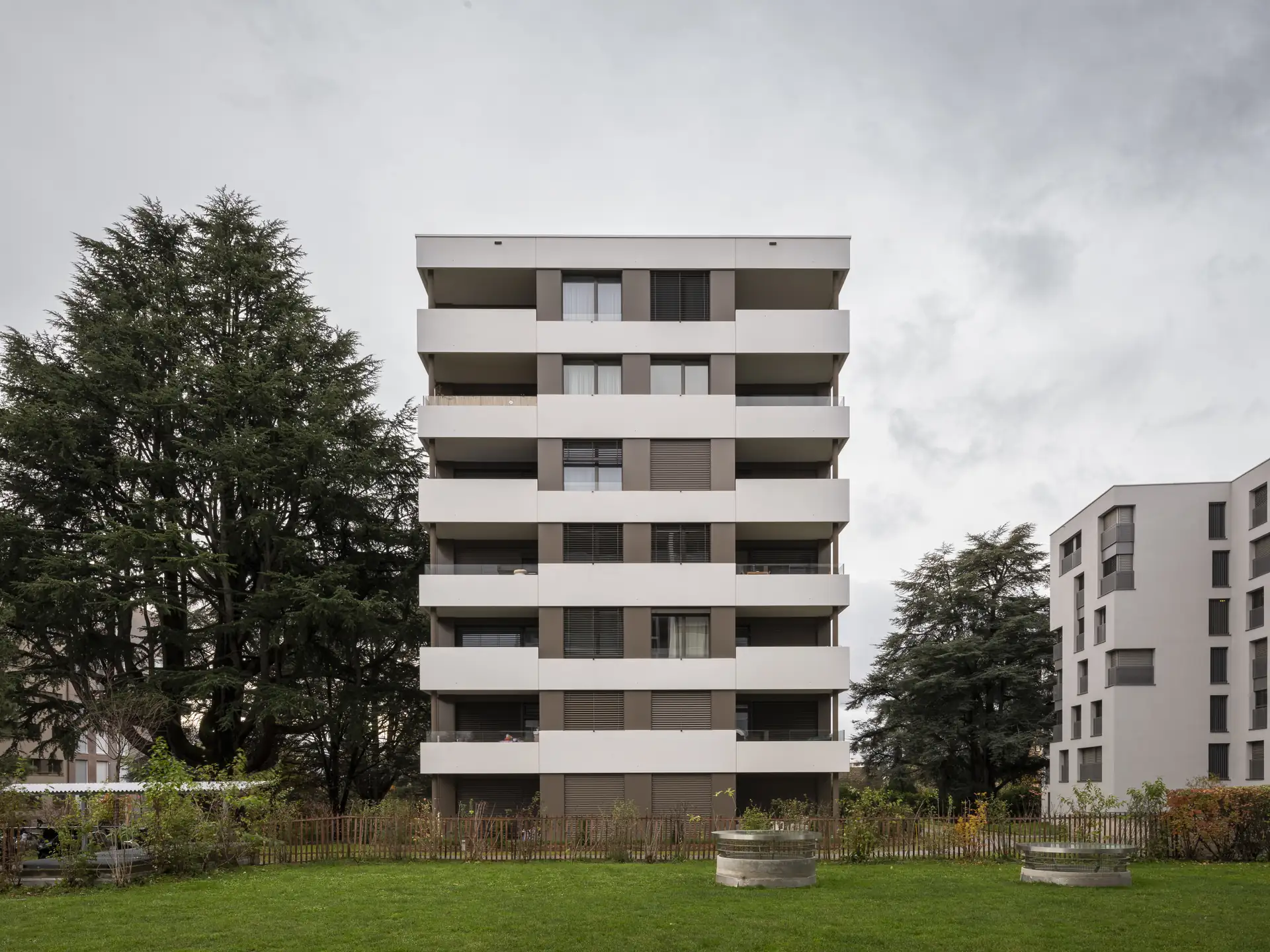 RIANT PARK 2 - Genève - réalisation en béton préfabriqué