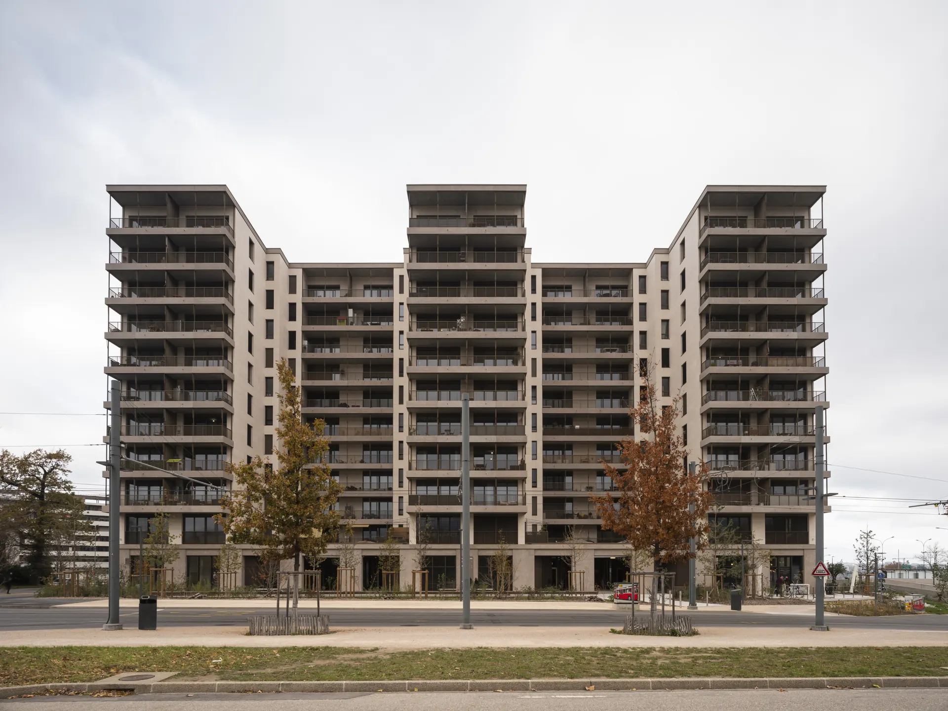 TRÈFLE D’OR - Lancy - réalisation en béton préfabriqué