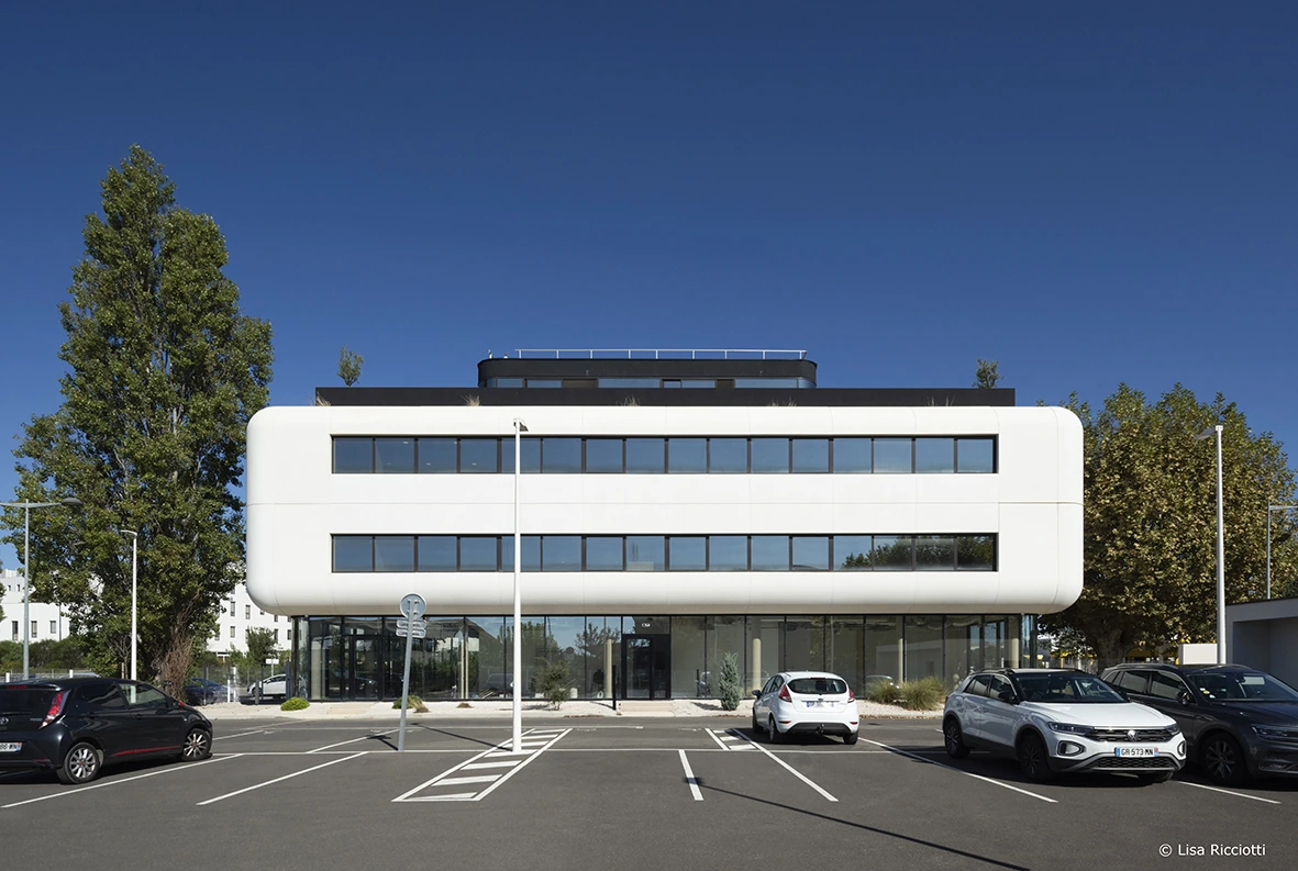 VERTU BUSINESS CENTER - Mauguio - réalisation en béton préfabriqué